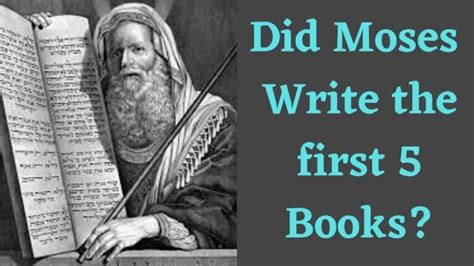 who wrote the first five books of the bible who also composed the famous poem Beowulf